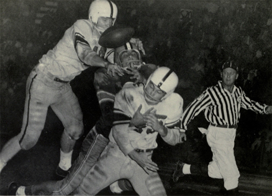 1956 LSU-Texas A&M Action - 2